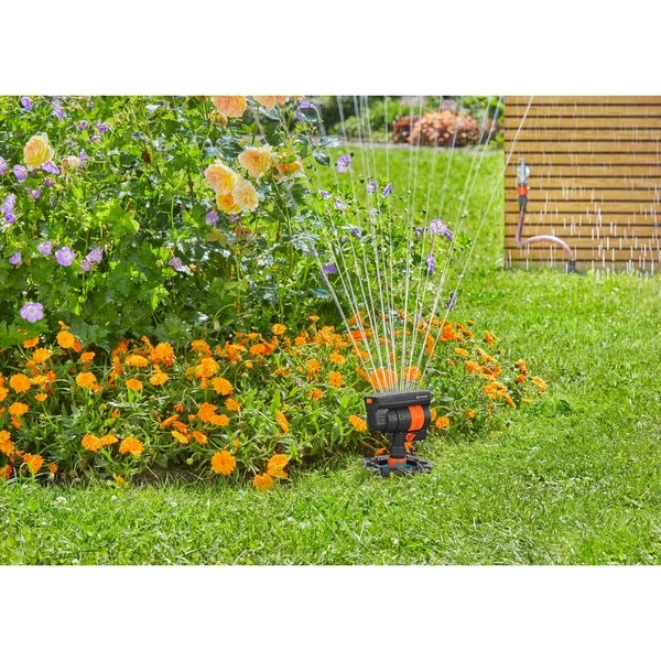 GARDENA Starter Set Pipeline With Oscillating Sprinkler, Robinet (8272-20) 4 GARDENA Starter Set Pipeline With Oscillating Sprinkler, Robinet (8272-20) – Image 2