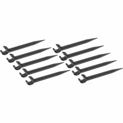 GARDENA Support De Tuyau ½“ (Gris, 13208-20, 10 Pièces)