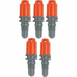 GARDENA Système Arroseur D'aspersion D'eau Oscillant, Pulvérisateur (Gris/Orange, 5 Pièce(s))