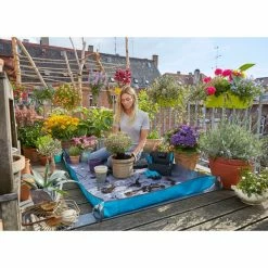 GARDENA Tapis De Plantation L (Turquoise/gris) -Pas Cher Irrigation Magasin GARDENA Tapis de plantation L @@9whmzu02 2