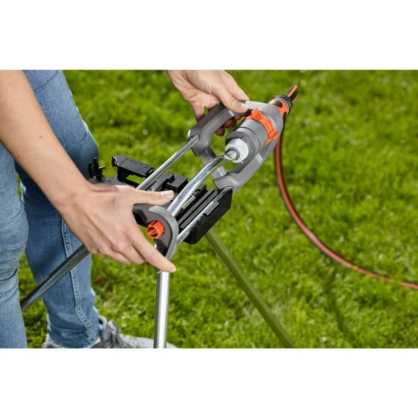 GARDENA Trépied Pour Arroseur, Support (Noir, Noir, Acier Inoxydable, Sol, 500 Mm) 4 GARDENA Trépied Pour Arroseur, Support (Noir, Noir, Acier Inoxydable, Sol, 500 Mm) – Image 2