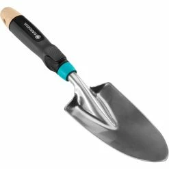 GARDENA Transplantoir Ecoline, Truelle (Noir/Turquoise, 17700-20)