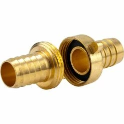 GARDENA Vis De Tuyau G1", Raccord (Mâle/Mâle, Laiton)