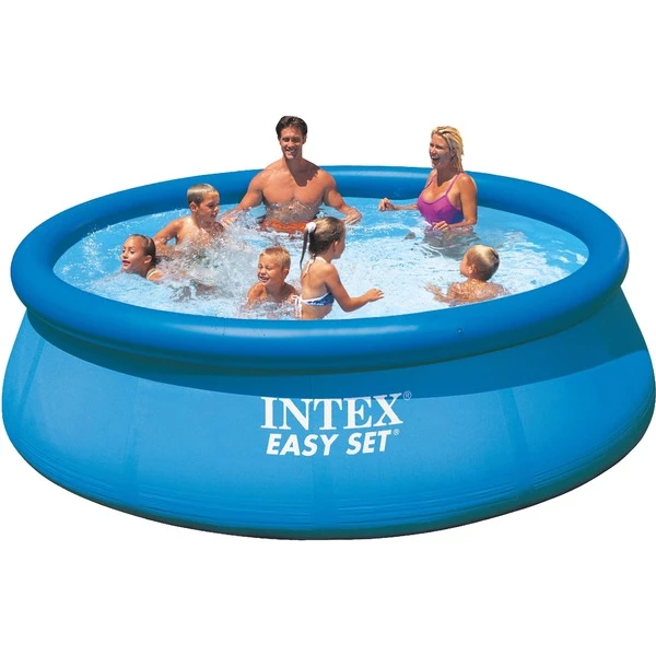 Intex 28132GN Piscine Hors Sol Piscine Gonflable Rond Bleu (Bleu Clair/bleu Foncé, Piscine Gonflable, Bleu, 14 Kg) 4 Intex 28132GN Piscine Hors Sol Piscine Gonflable Rond Bleu (Bleu Clair/bleu Foncé, Piscine Gonflable, Bleu, 14 Kg) – Image 2