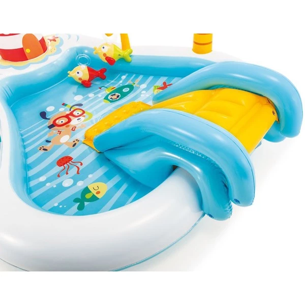 Intex Fishing Fun Play Center, Piscine (Blanc/Bleu Clair) 5 Intex Fishing Fun Play Center, Piscine (Blanc/Bleu Clair) – Image 3