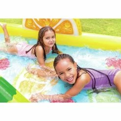 Intex Pataugeoire Fun 'n Fruity Play Center, 244x191cm, Piscine (Jaune, Jaune, Avec Toboggan Aquatique) -Pas Cher Irrigation Magasin Intex Pataugeoire Fun n Fruity Play Center 244x191cm Piscine@@1so3ip73 5