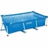 Intex Piscine à Cadre Rectangulaire (300 X 200 X 75 Cm)