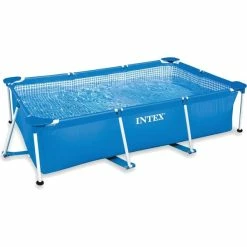 Intex Piscine à Cadre Rectangulaire (300 X 200 X 75 Cm)
