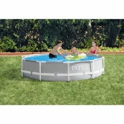Intex Prism Rondo 126700NP, Piscine (Gris/Bleu) 10 Intex Prism Rondo 126700NP, Piscine (Gris/Bleu) -Pas Cher Irrigation Magasin Intex Prism Rondo 126700NP Piscine@@1so3ip60 5