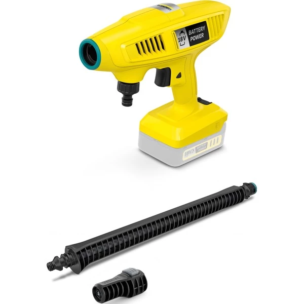 Kärcher Kärcher KHB 4-18 Nettoyeur Haute Pression Droit Batterie 170 L/h Noir, Jaune, Nettoyeur Pression (Jaune/Noir, Droit, Batterie, Noir, Jaune, 170 L/h, 21 Bar, 40 °C) – Image 3