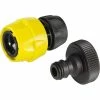 Kärcher Kärcher Raccord Rapide Complet 1/2" (13mm), Raccord De Tuyau (Noir/Jaune, 6.997-358.0)
