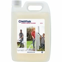 Nilfisk 125300385 Accessoire De Nettoyeur à Pression Détergent (Détergent, Toutes Marques, STONE & WOOD CLEANER 2.5 L, 2500 Ml)